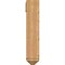 Ekena Millwork Olympic Arts and Crafts Smooth Bracket w/ Offset Brace, Western Red Cedar, 7 1/2"W x 26"D x 38"H BKT0806X26X38OLY03SWR - alternate 3
